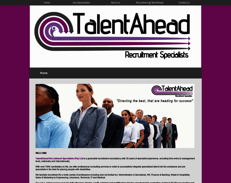 Talentahead.co.za thumbnail