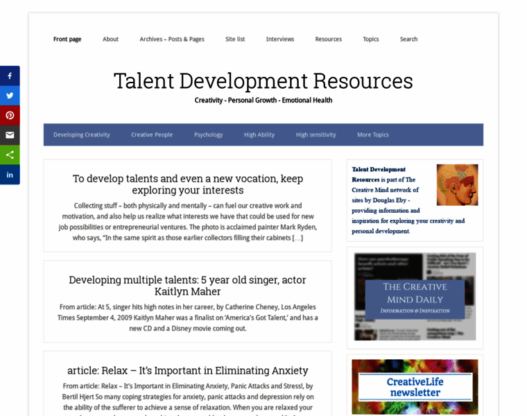 Talentdevelop.com thumbnail