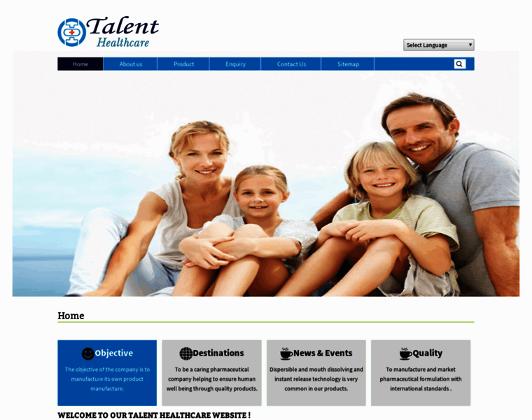 Talenthealthcare.com thumbnail