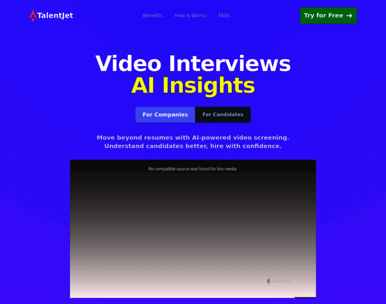 Talentjet.ai thumbnail Talentjet.ai thumbnail