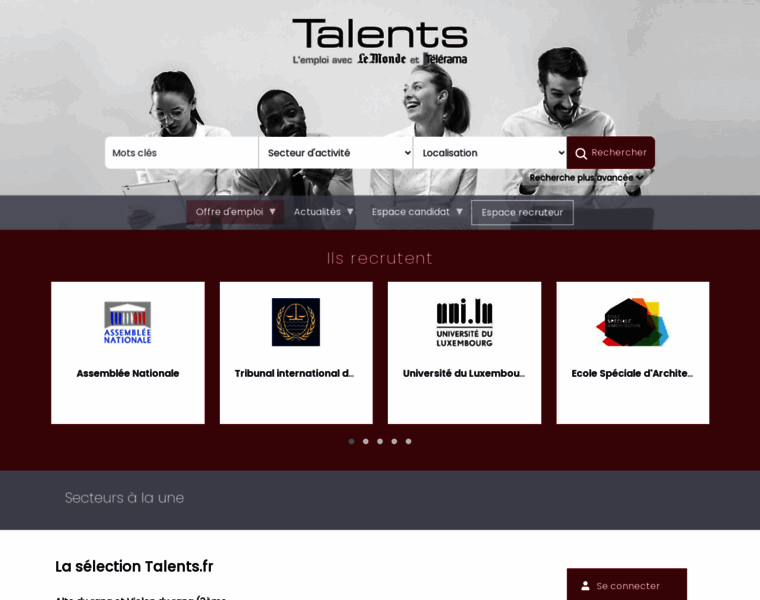 Talents.fr thumbnail Talents.fr thumbnail