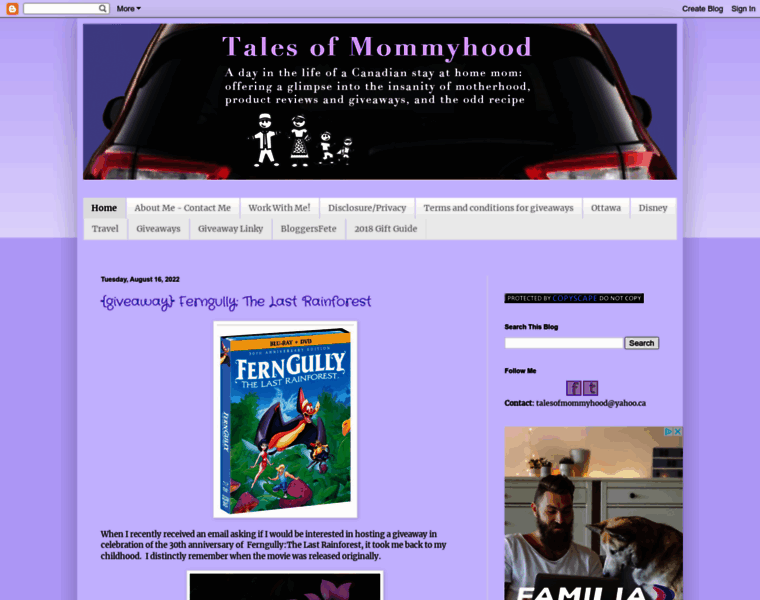 Talesofmommyhood.com thumbnail