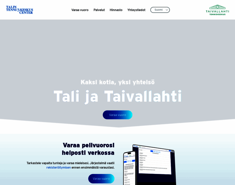 Talintenniskeskus.fi thumbnail