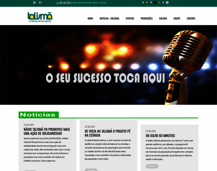 Talisma993fm.com.br thumbnail