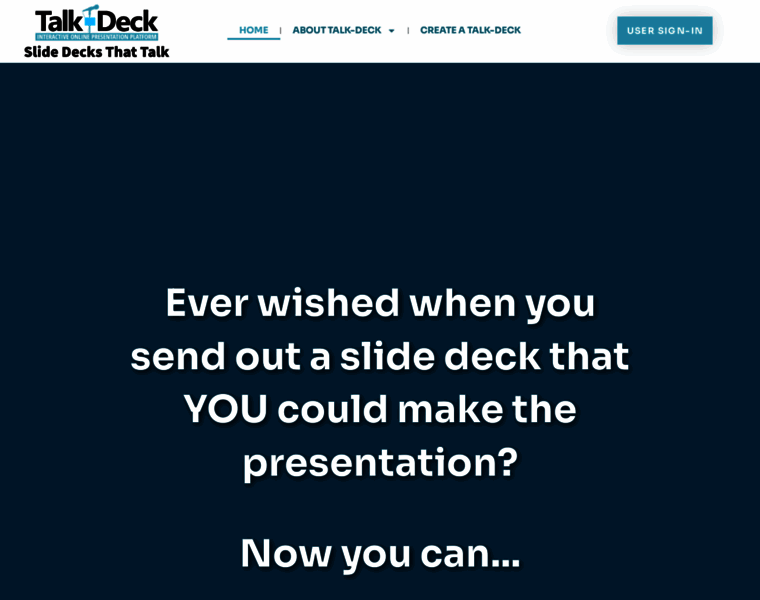 Talk-deck.com thumbnail