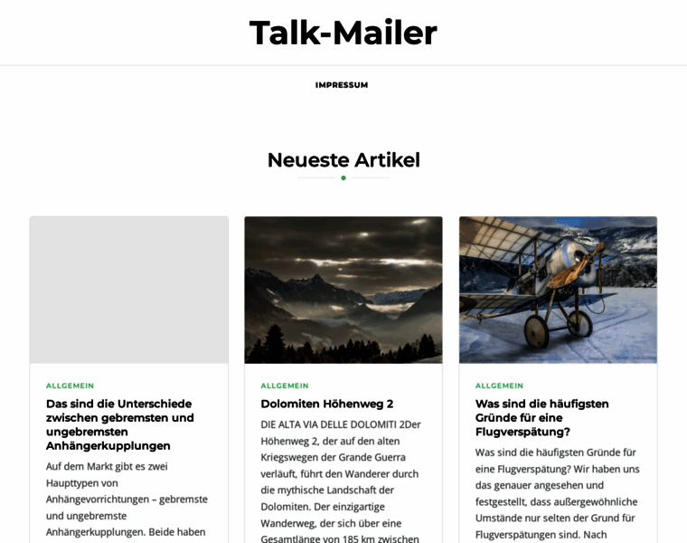 Talk-mailer.de thumbnail