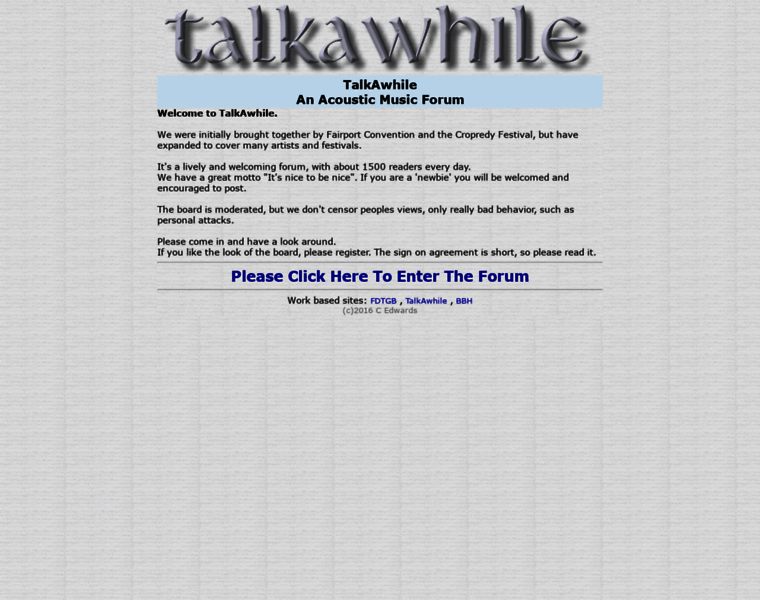 Talkawhile.co.uk thumbnail