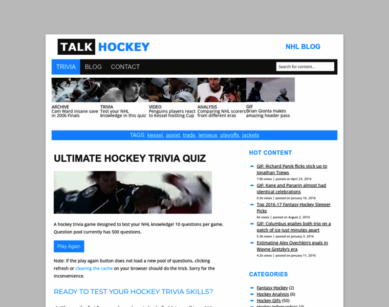 Talkhockey.ca thumbnail