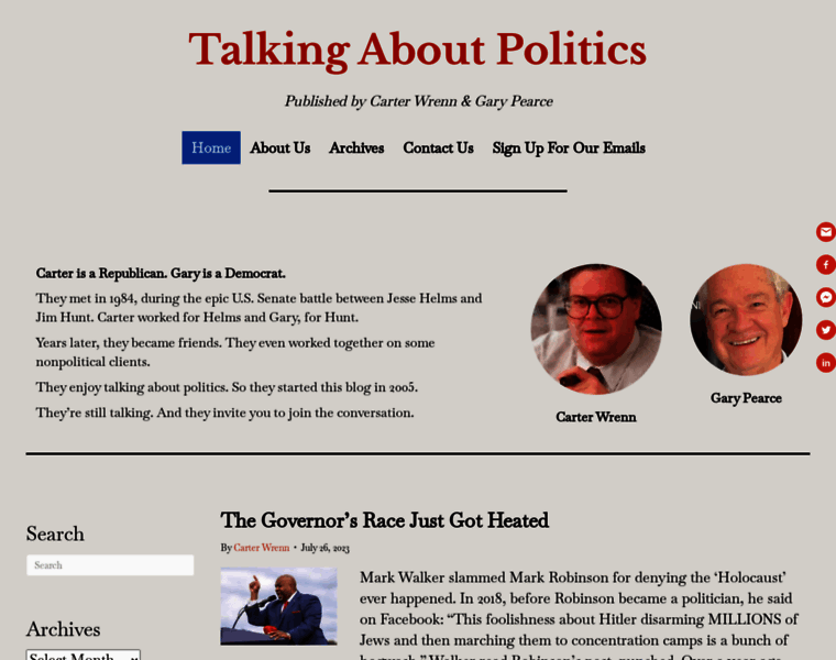 Talkingaboutpolitics.com thumbnail