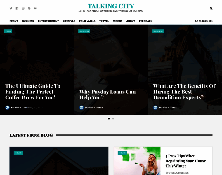Talkingcity.org thumbnail