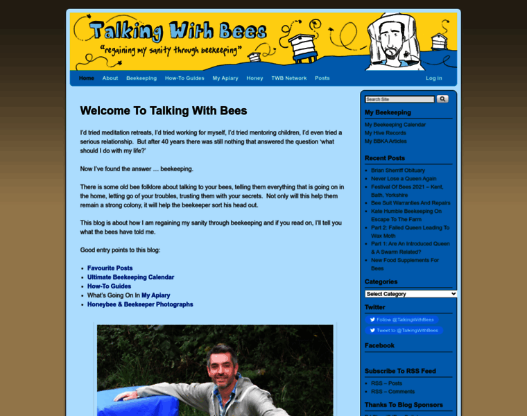 Talkingwithbees.com thumbnail