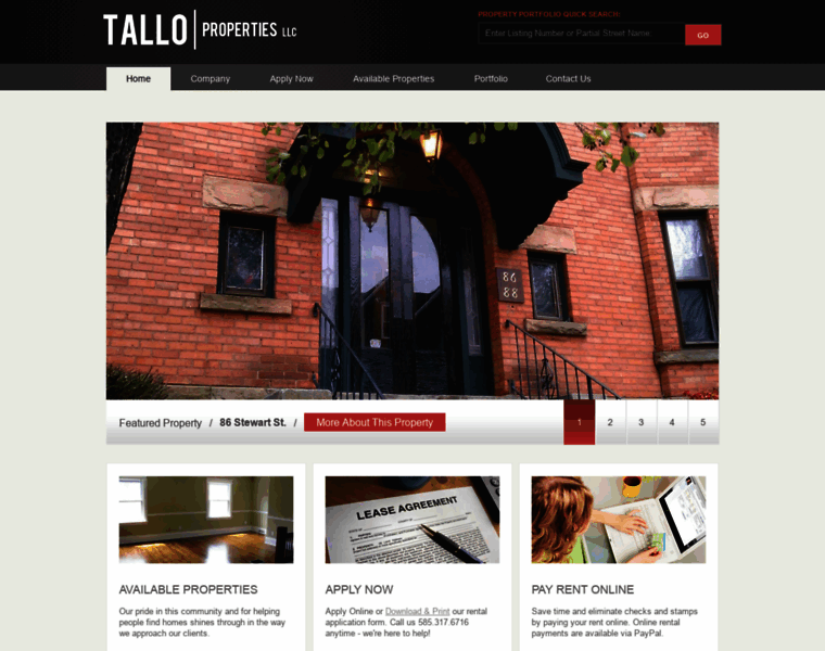 Talloproperties.com thumbnail