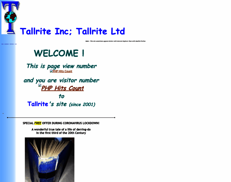 Tallrite.com thumbnail