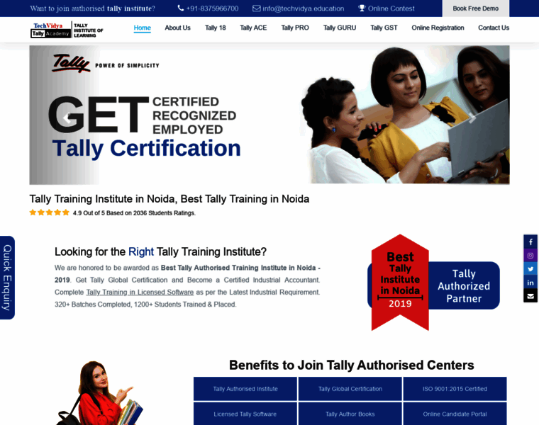 Tally-training-institute.com thumbnail