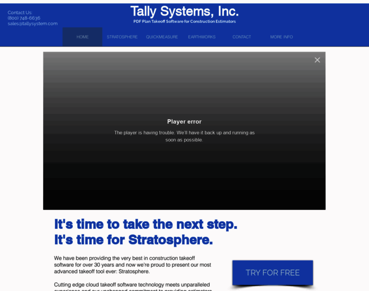 Tallysystem.com thumbnail