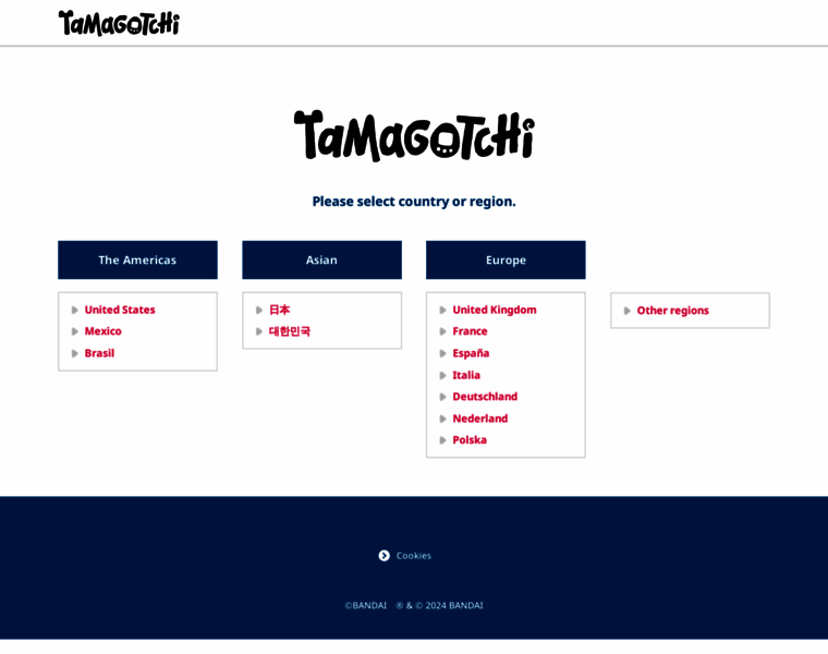 Tamagotchi-official.com thumbnail