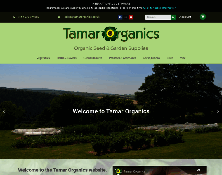 Tamarorganics.co.uk thumbnail