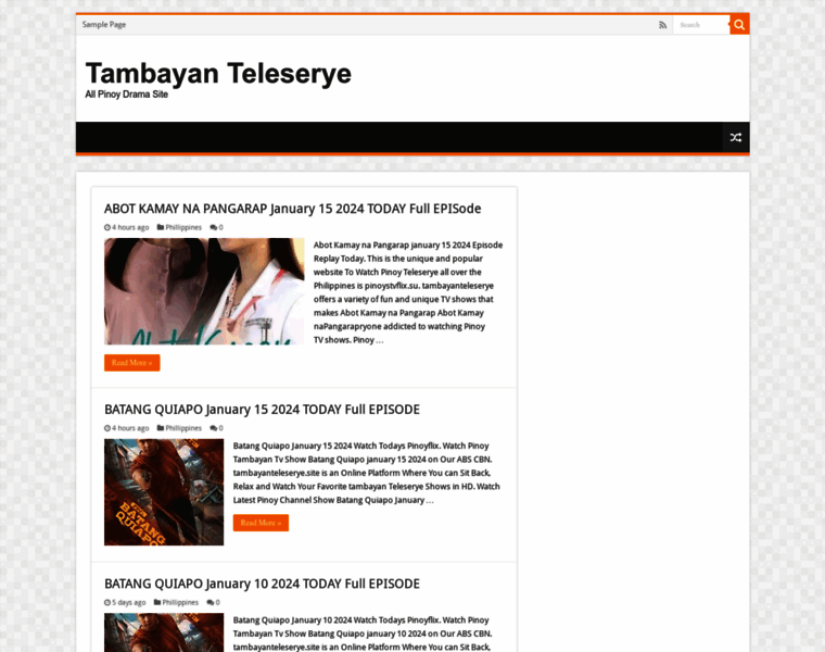 Tambayanteleserye.site thumbnail