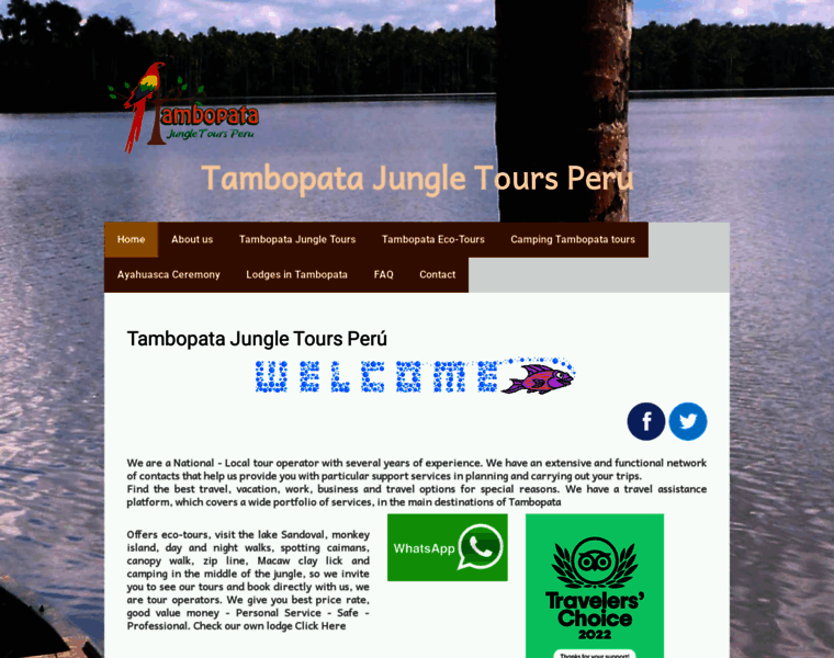 Tambopatajungletoursperu.com thumbnail
