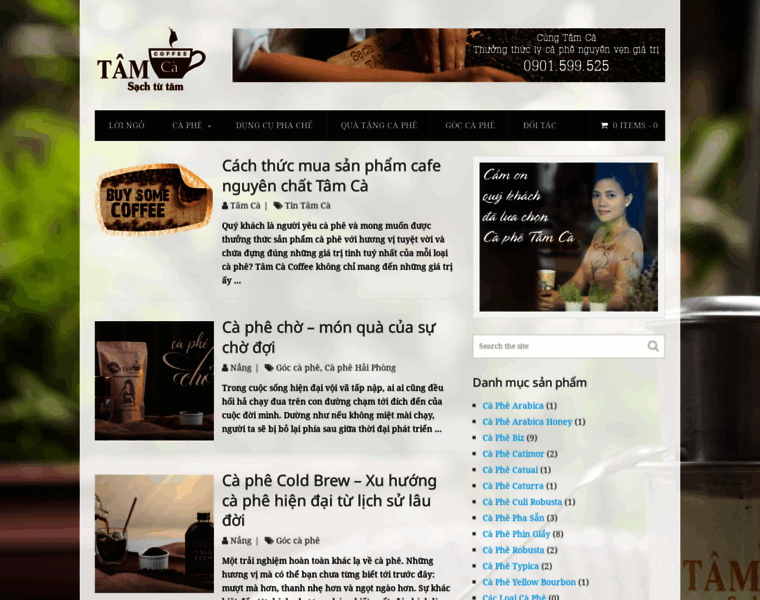 Tamcacoffee.com thumbnail