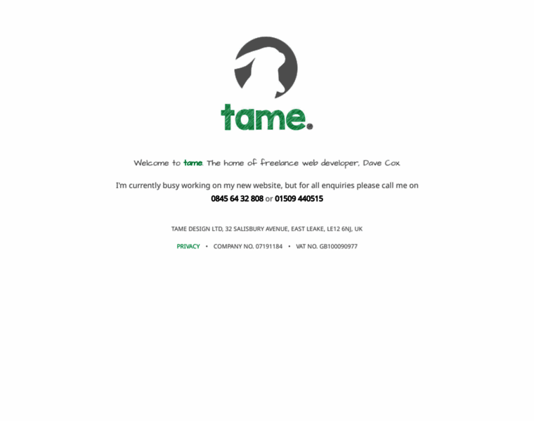 Tame.uk thumbnail