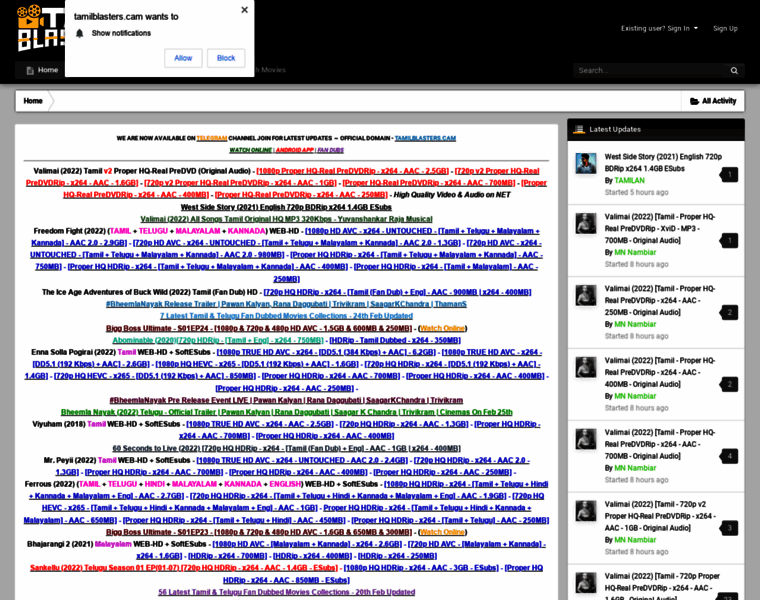 Tamilblasters.link thumbnail