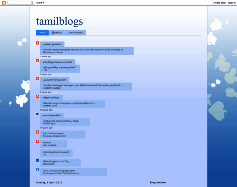 Tamilblogs.blogspot.com thumbnail