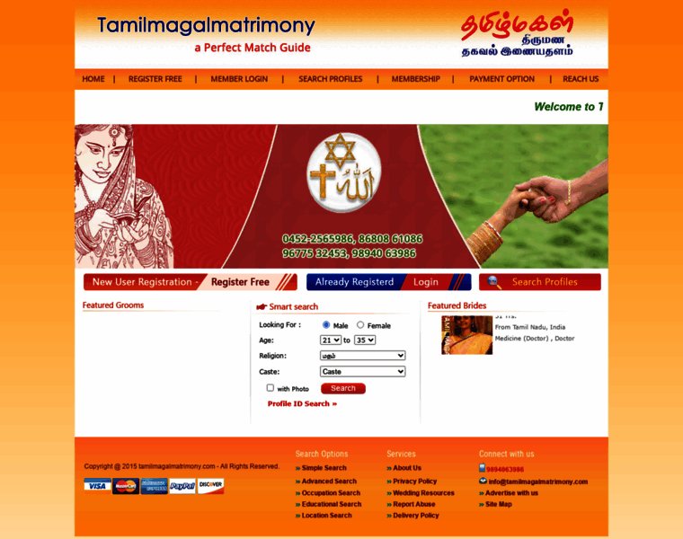 Tamilmagalmatrimony.com thumbnail