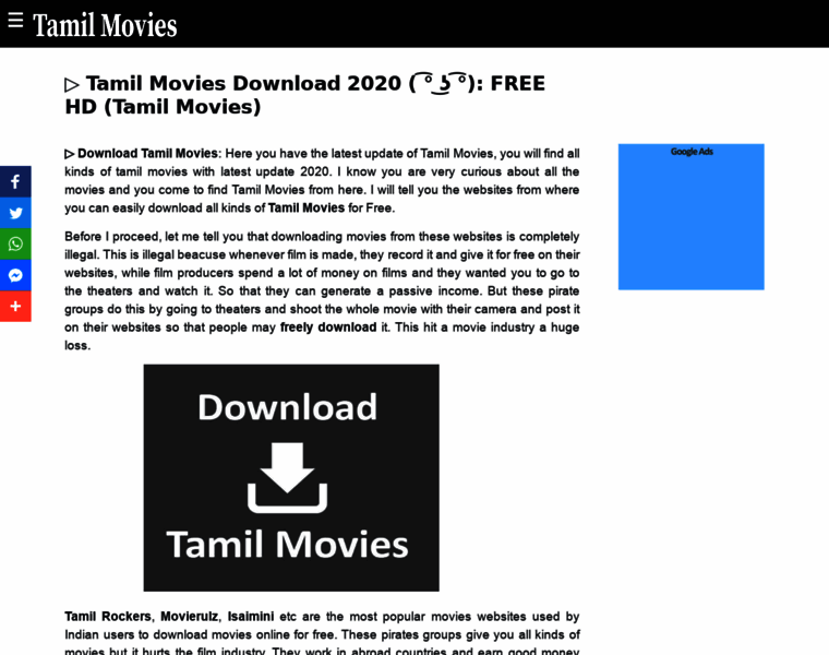 Tamilmoviehd.com thumbnail