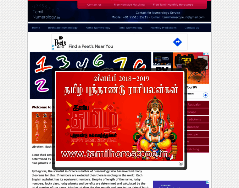 Tamilnumerology.in thumbnail