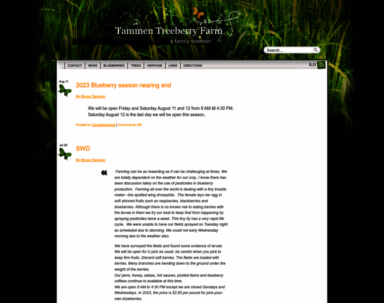 Tammentreeberryfarm.net thumbnail