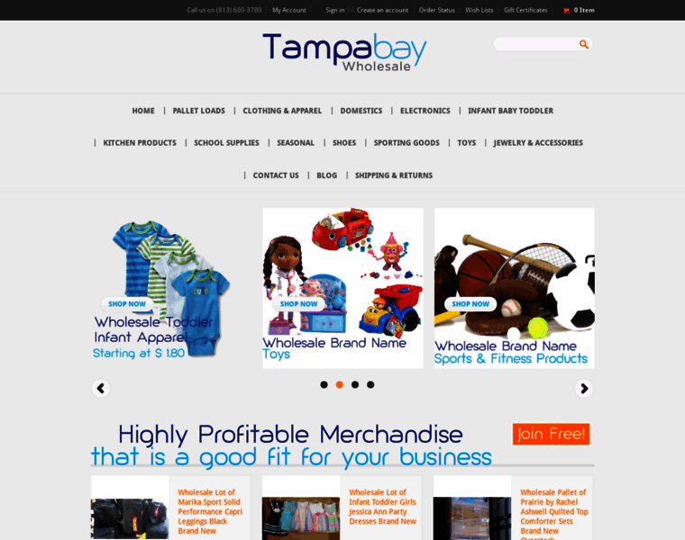 Tampawholesale.com thumbnail