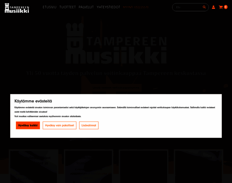 Tampereenmusiikki.fi thumbnail