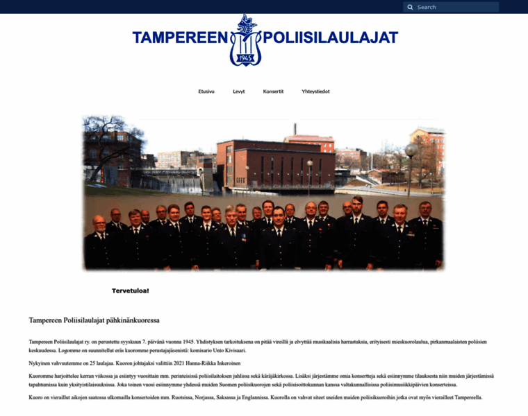 Tampereenpoliisilaulajat.fi thumbnail