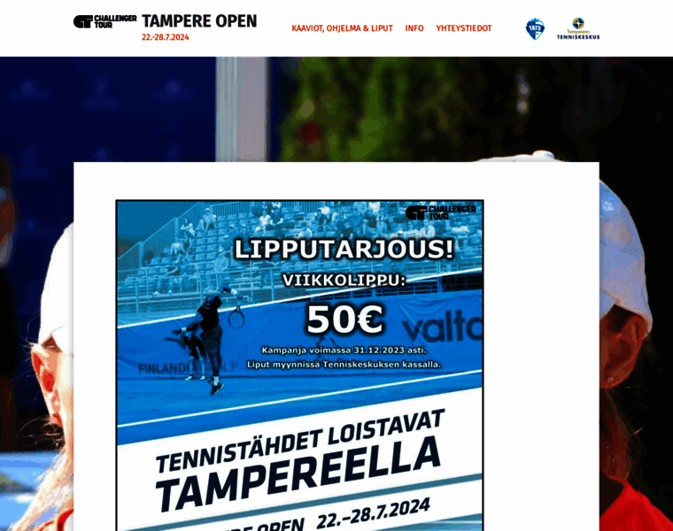 Tampereopen.fi thumbnail