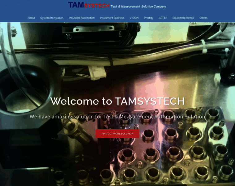 Tamsystech.com thumbnail