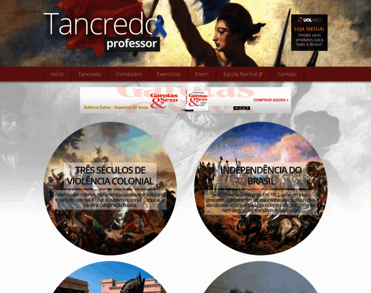 Tancredoprofessor.com.br thumbnail