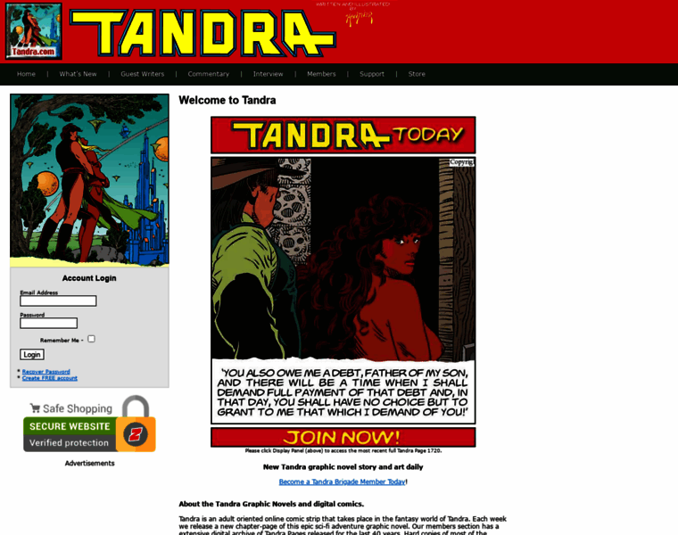 Tandra.com thumbnail