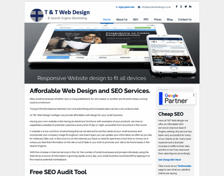 Tandtwebdesign.co.uk thumbnail