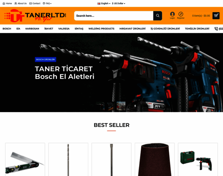Tanerltd.com thumbnail