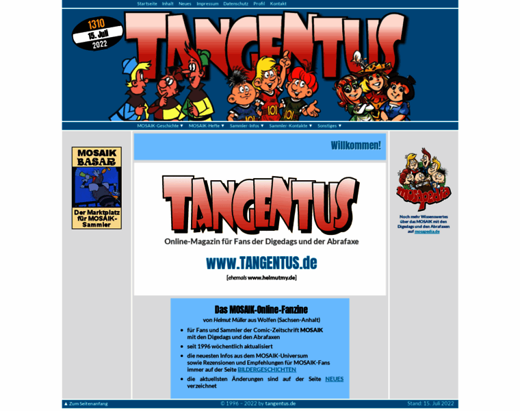 Tangentus.de thumbnail