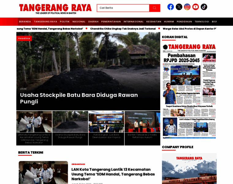 Tangerangraya.co.id thumbnail