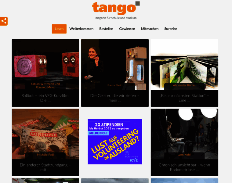 Tango-online.ch thumbnail