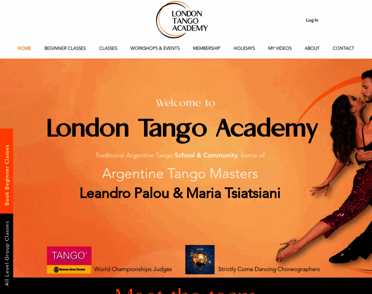 Tangoacademy.co.uk thumbnail