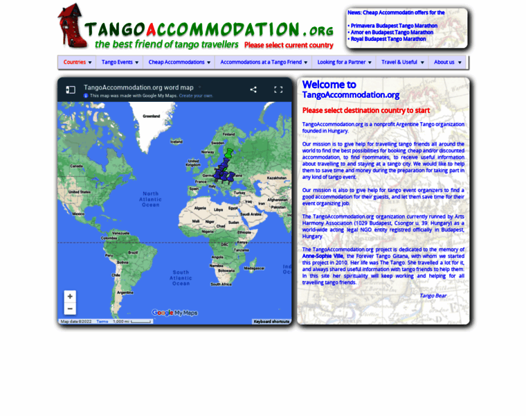 Tangoaccommodation.org thumbnail