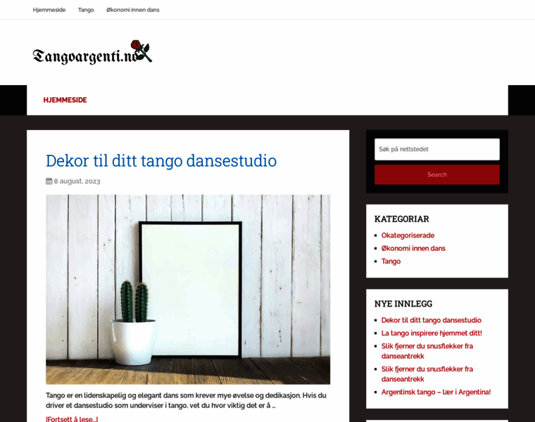 Tangoargenti.no thumbnail