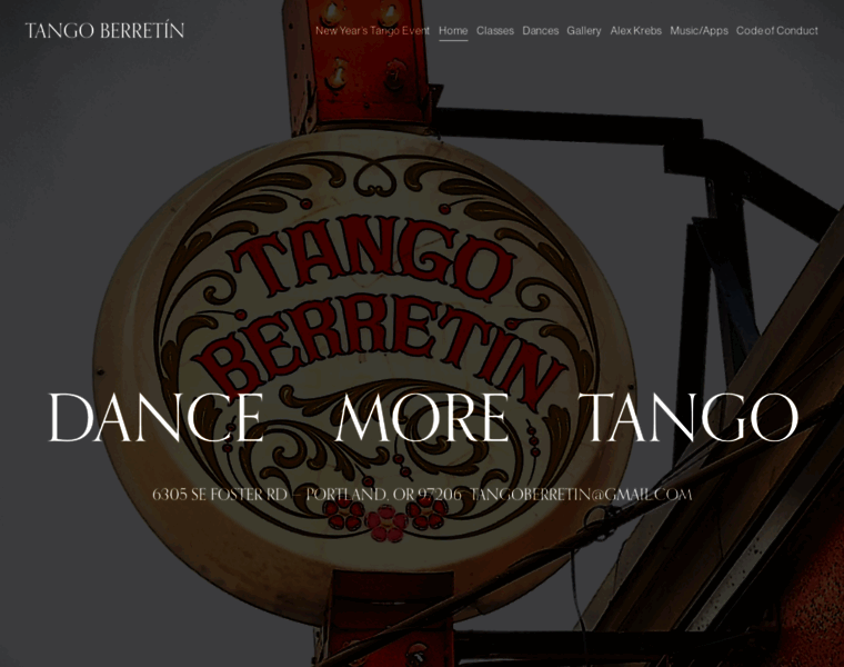 Tangoberretin.com thumbnail