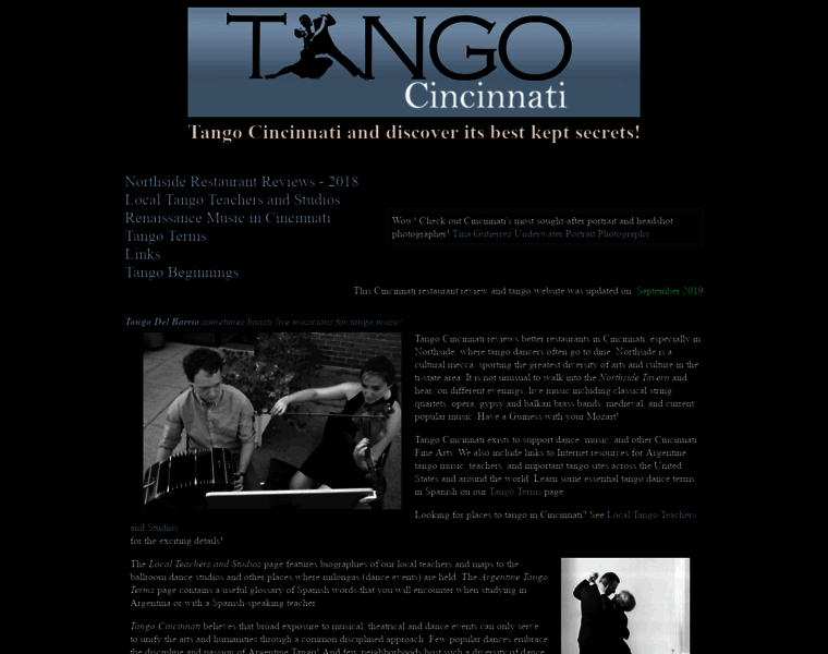 Tangocincinnati.com thumbnail