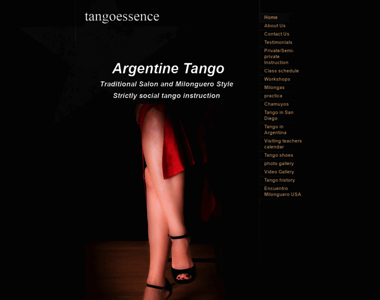 Tangoessence.net thumbnail