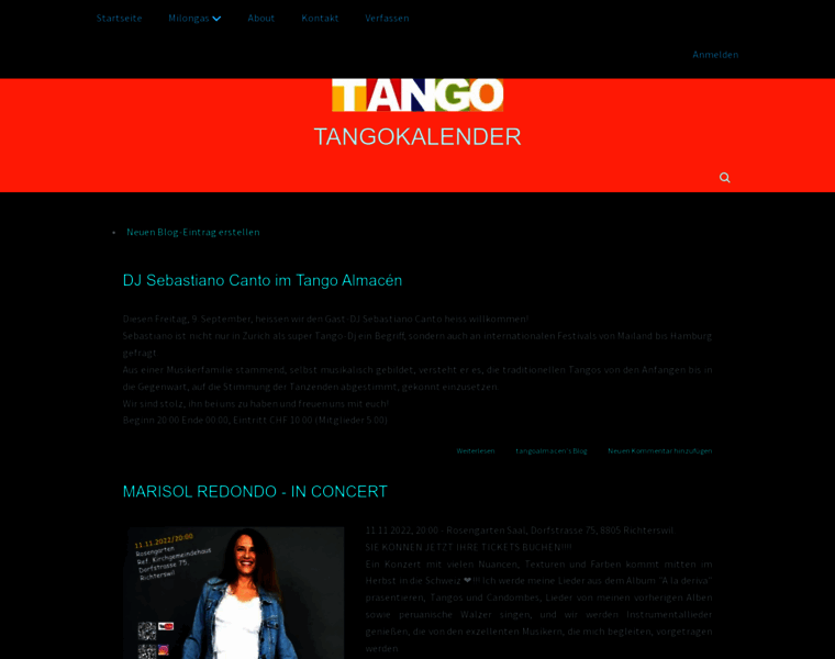 Tangokalender.ch thumbnail